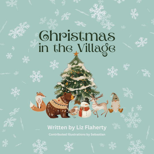 Book & Sticker Sheet - Christmas in the Village
