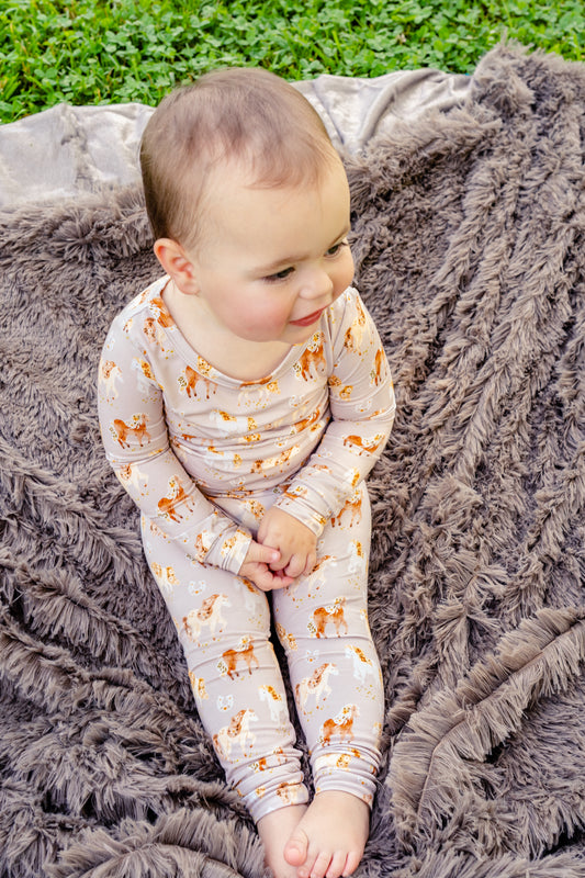 PJ Set - Petals & Ponies