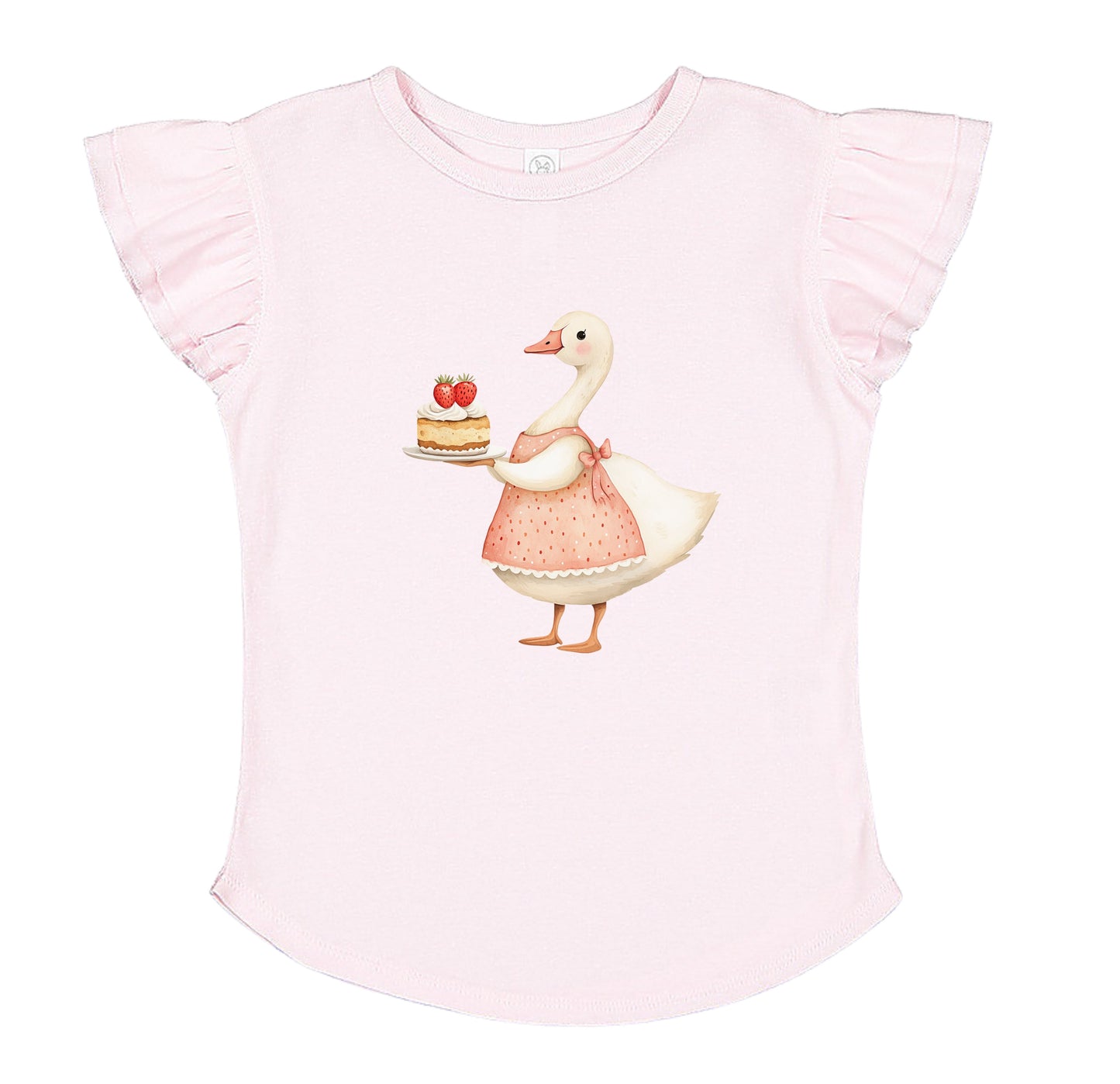 Goose - Flutter Sleeve - Graphic T Shirt