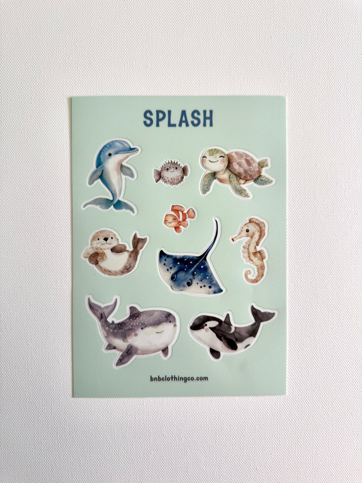 SPLASH - Book & Sticker Sheet