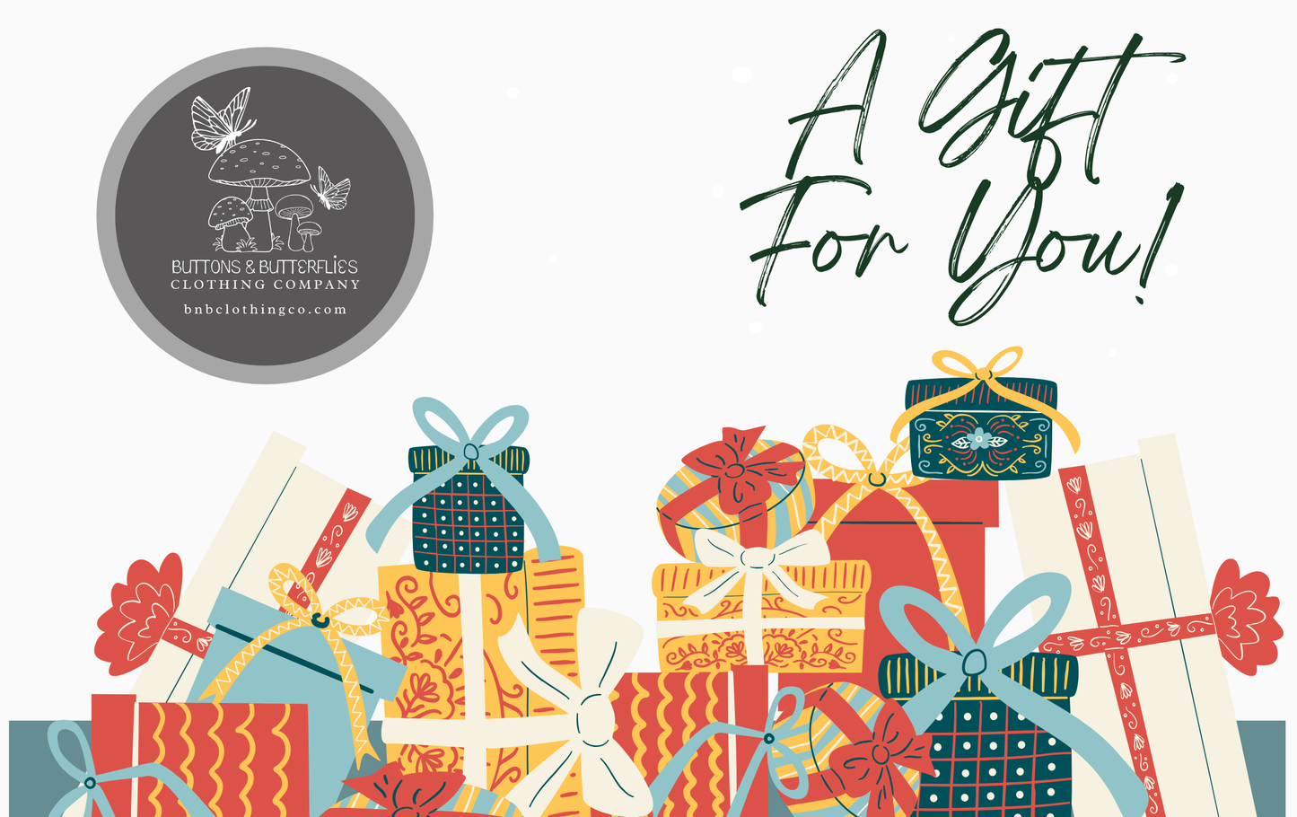 Buttons & Butterflies Clothing Company Gift Card