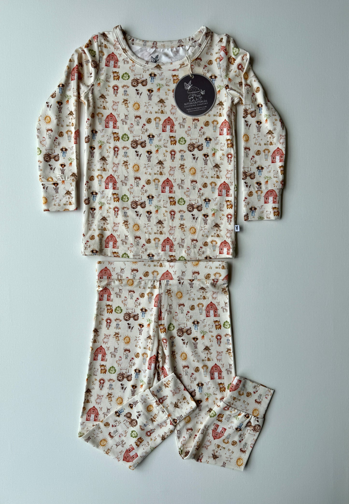 PJ Set - Sunny Days Farm