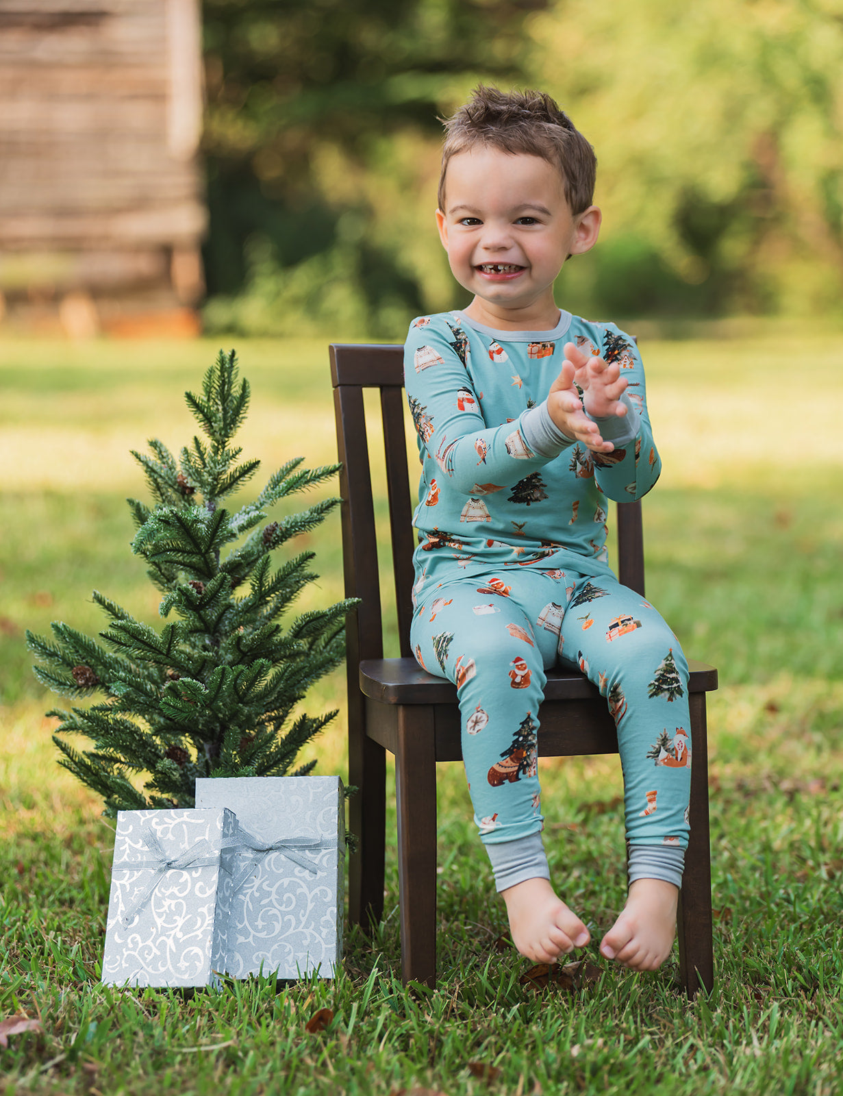 PJ Set - Christmas in the Village