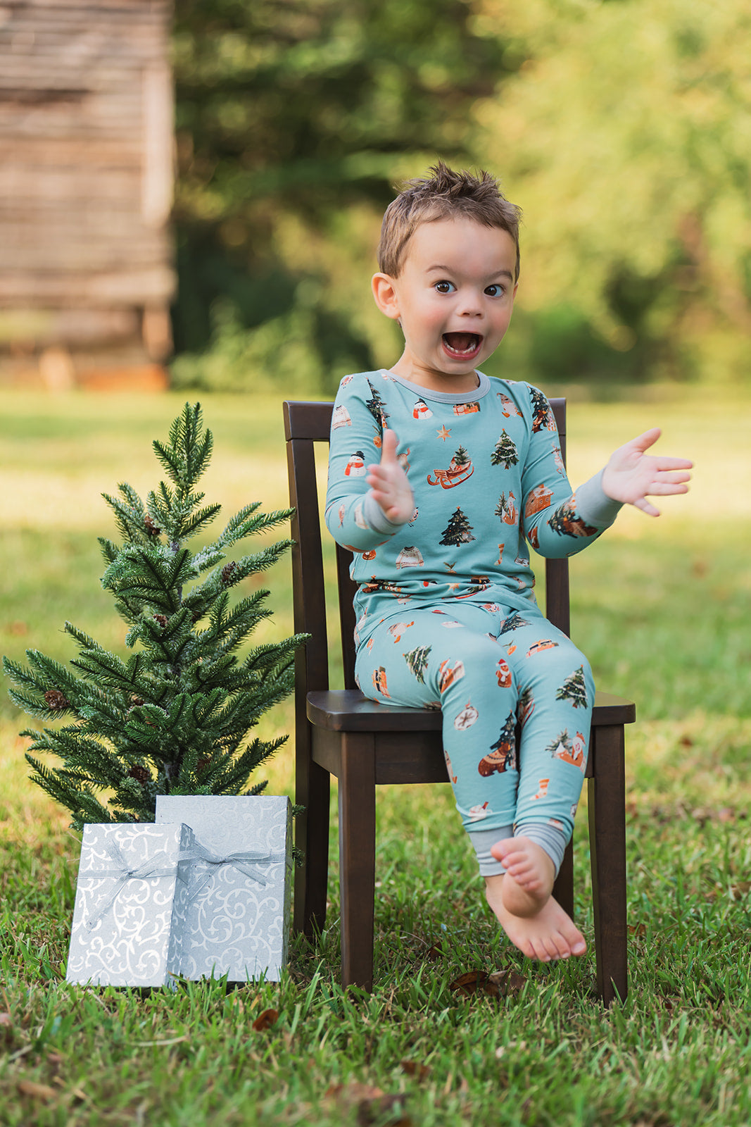 PJ Set - Christmas in the Village