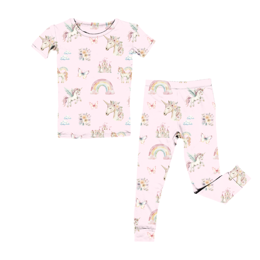 NEW - Short Sleeve PJ SET - Whimsy Wonders
