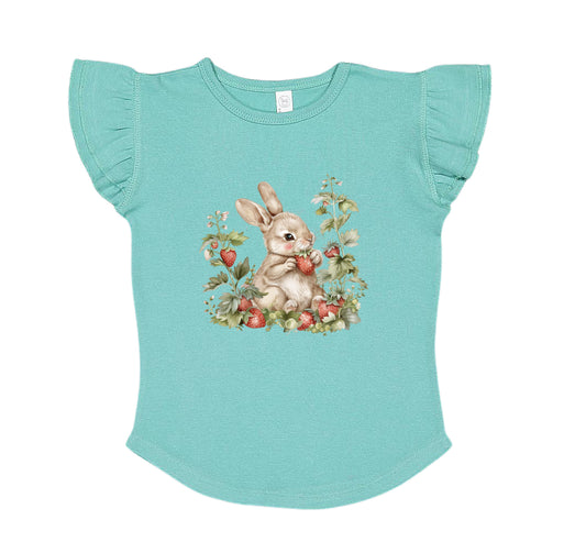 Berry Sweet - Flutter Sleeve - Graphic T Shirt