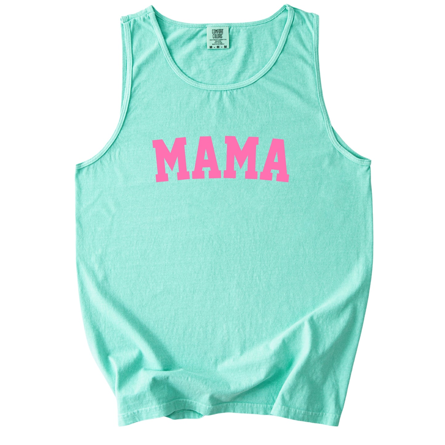 Mama Teal Shimmer Tank
