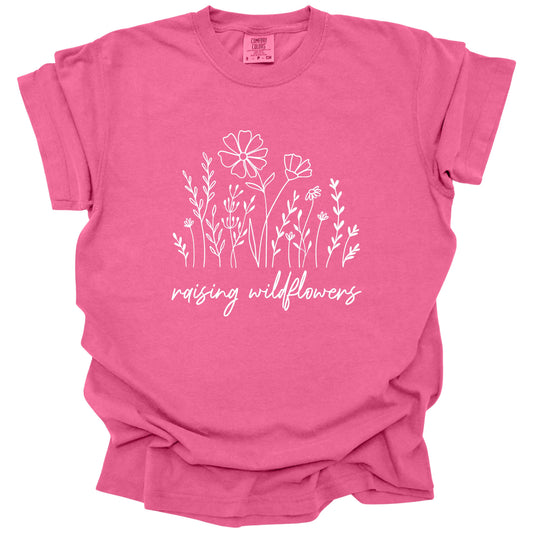 Raising Wildflowers - ADULT - Graphic T-Shirt - Family Matching